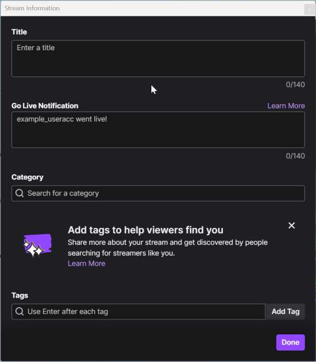 Live Streaming and Broadcasting