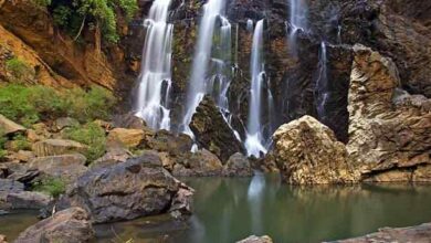 waterfalls