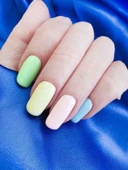 Pastel Ombre and Gradient Effects nails