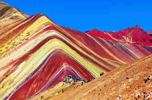colourful mountains