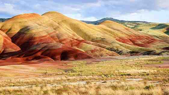 colourful mountains