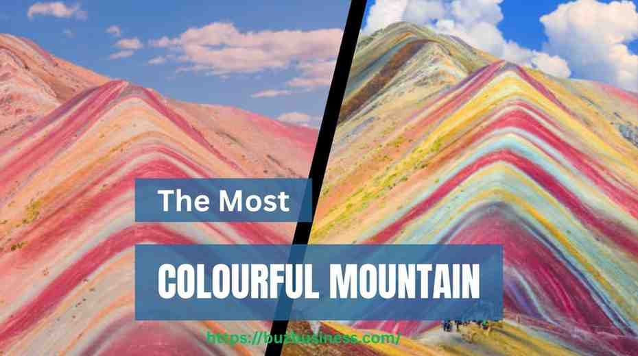 colourful mountains