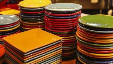 porcelain plates