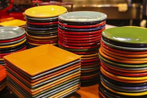 porcelain plates