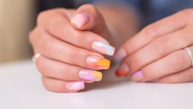 simple summer nails