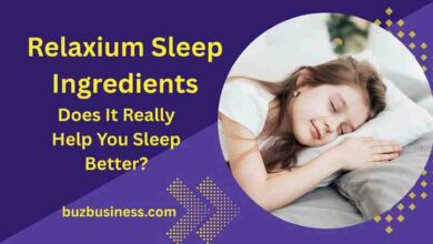 relaxium sleep ingredients