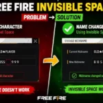 Free Fire invisible space name change error vs success guide